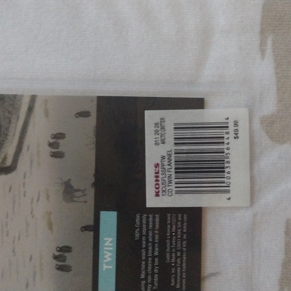 Flannel Sheet Set, Size Twin - Picture 4 of 4